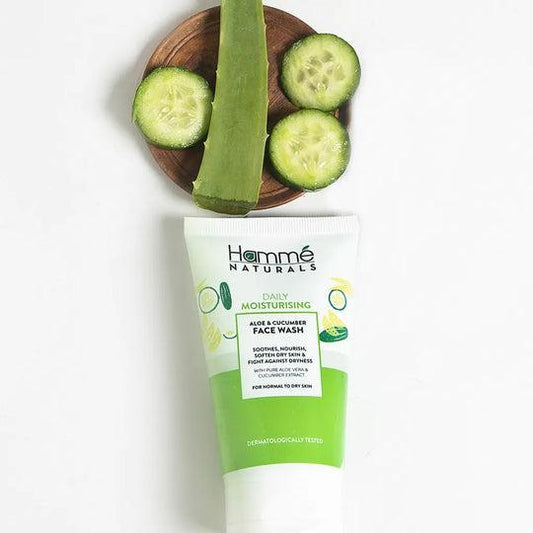 Aloe & Cucumber Moisturizing Face Wash – Glowing Skin