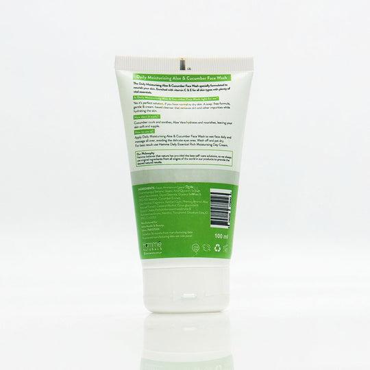 Aloe & Cucumber Moisturizing Face Wash – Glowing Skin