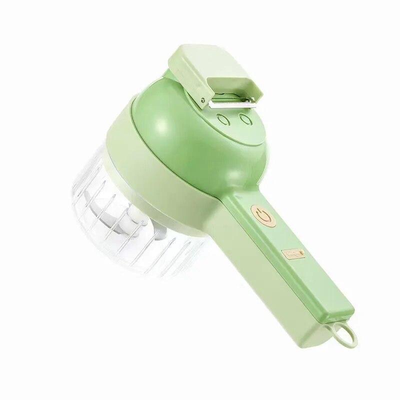 4-in-1 Handheld Electric Cutter & Vegetable Chopper