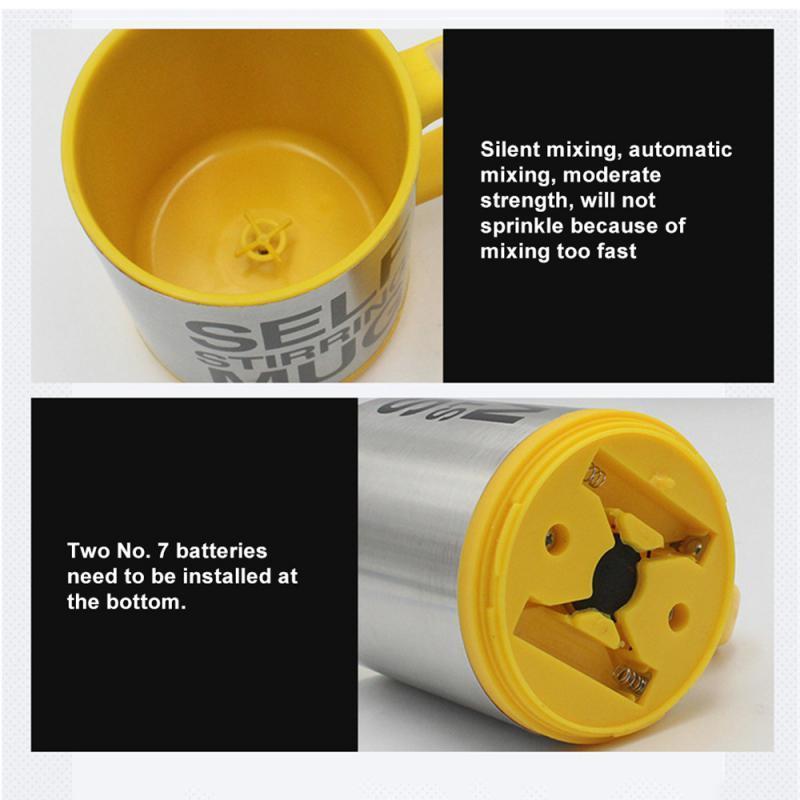 Self Stirring Mug – Convenient and Mess-Free Beverage Stirring Solution