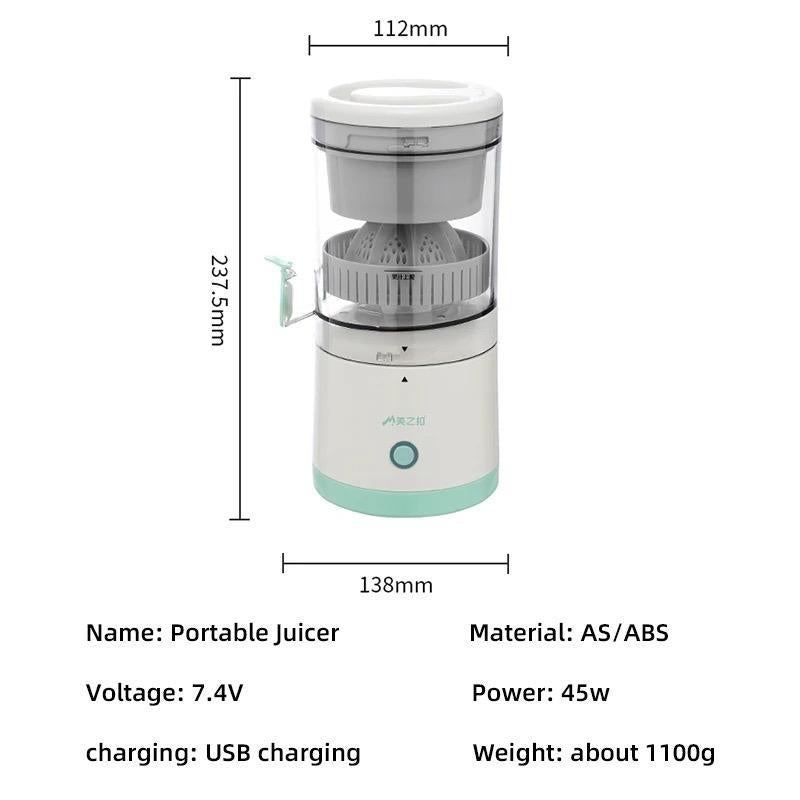 Automatic Electric Fruit Juicer for Effortless Extraction