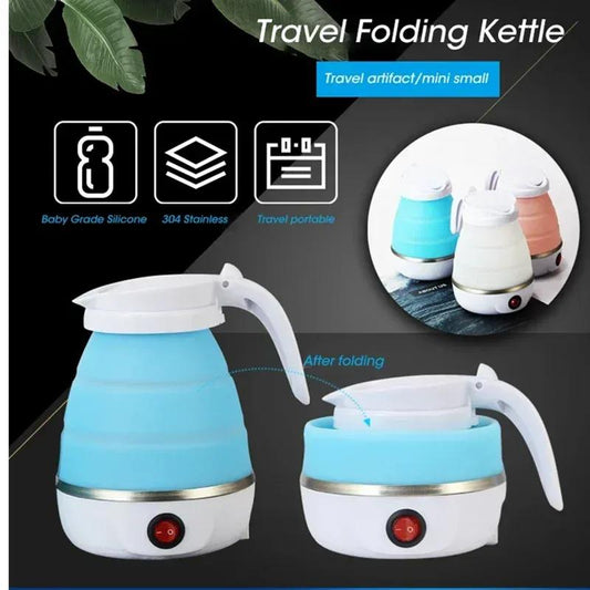 Mini Electric Kettle with Folding Design - Portable