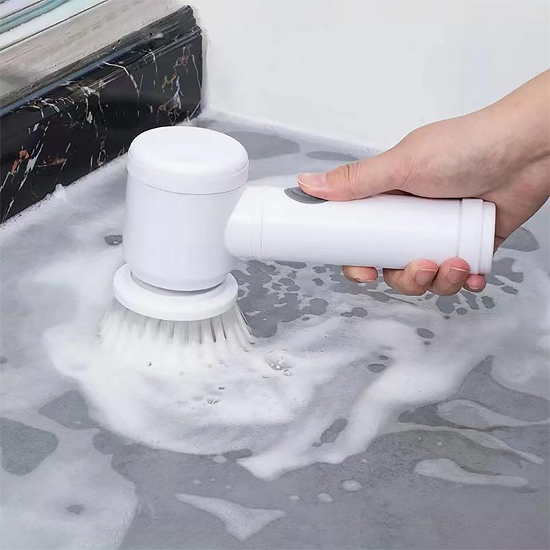 Electric Cleaning Brush for Kitchen & Bathroom – USB Rechargeable