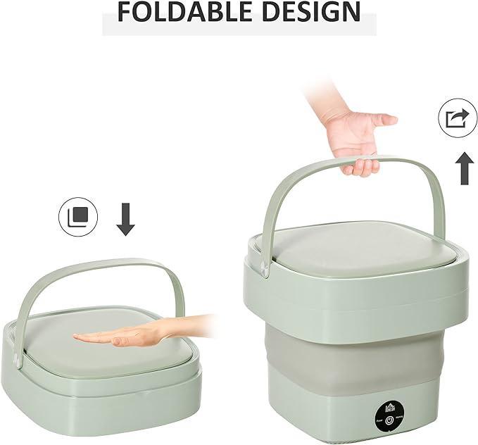 Foldable Laundry Machine – Perfect for Small Living Spaces