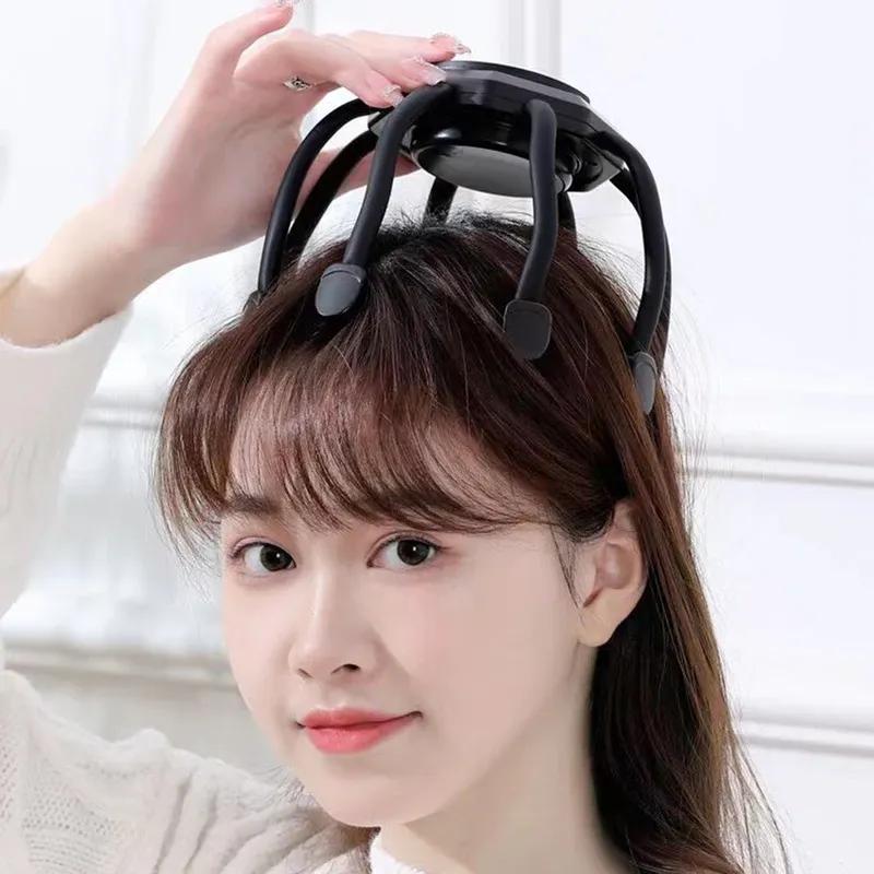 Portable Electric Head Massager for Stress and Tension Relief