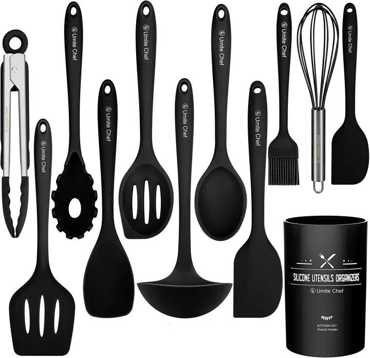 Complete Silicone Kitchen Utensil Set (12 Pieces) for Every Chef