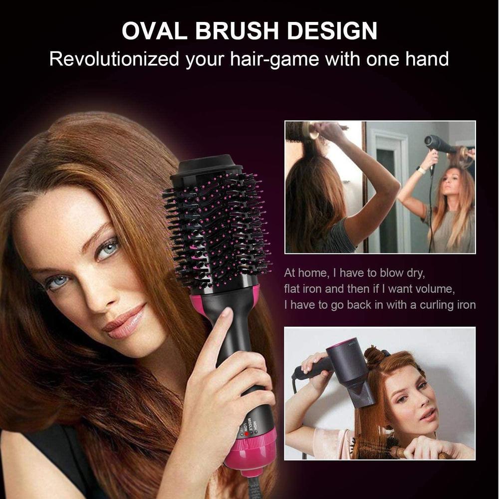 One-Step Hair Dryer and Volumizing Round Hot Air Brush