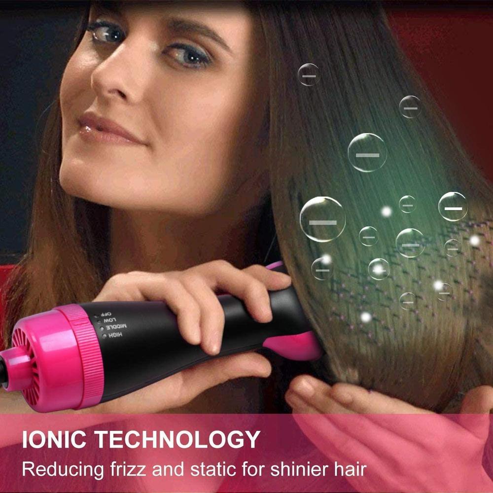 One-Step Hair Dryer and Volumizing Round Hot Air Brush