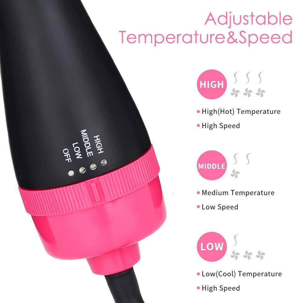 One-Step Hair Dryer and Volumizing Round Hot Air Brush