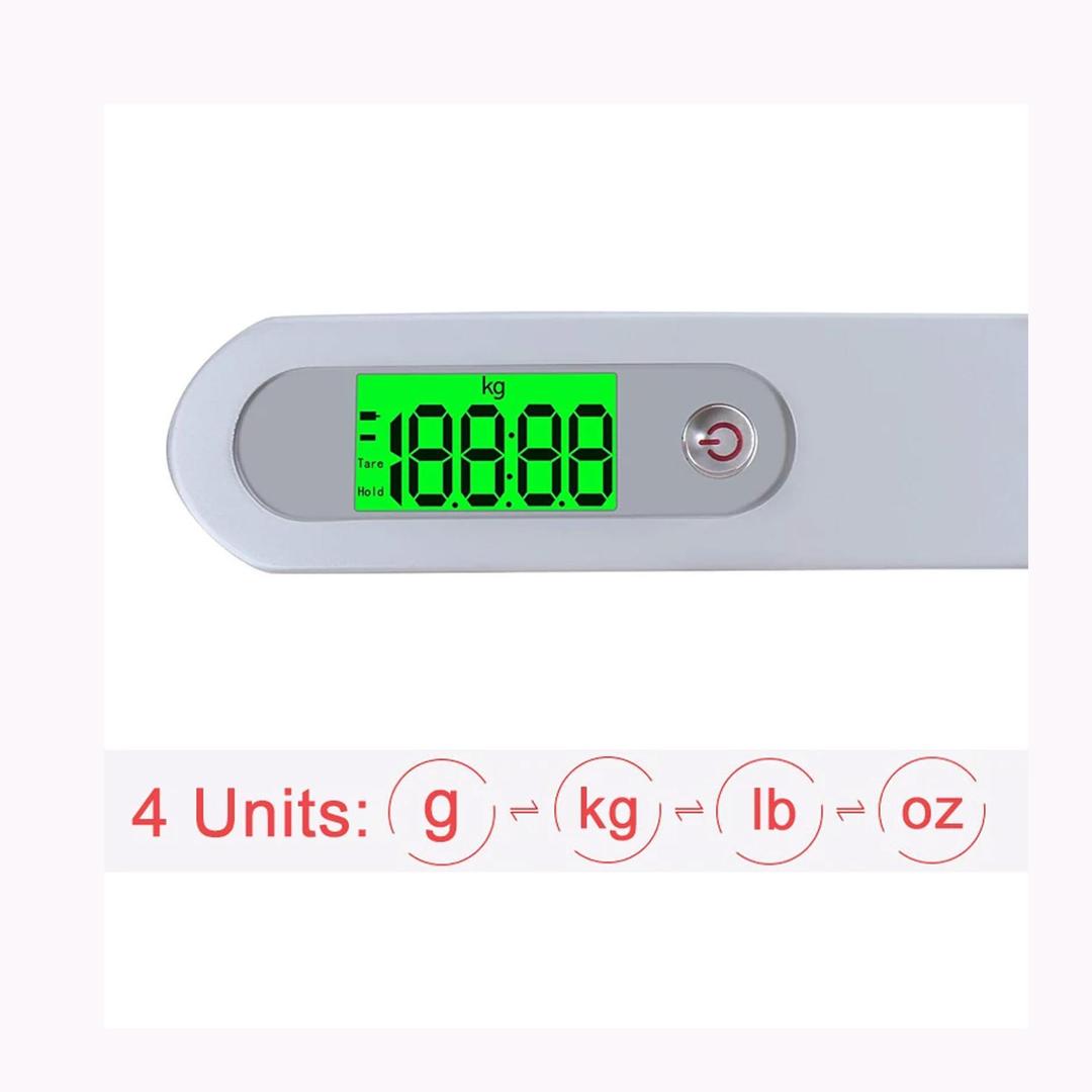 Portable Digital LCD Display Luggage Scale for Accurate Travel Weighing