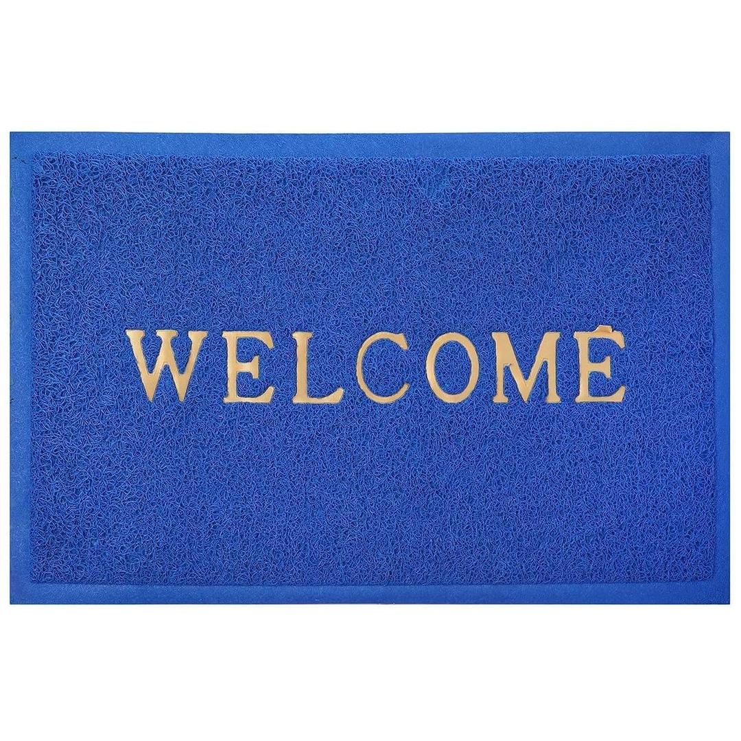 Welcome Door Mat – Sturdy Rubber Mat for Home Entrances