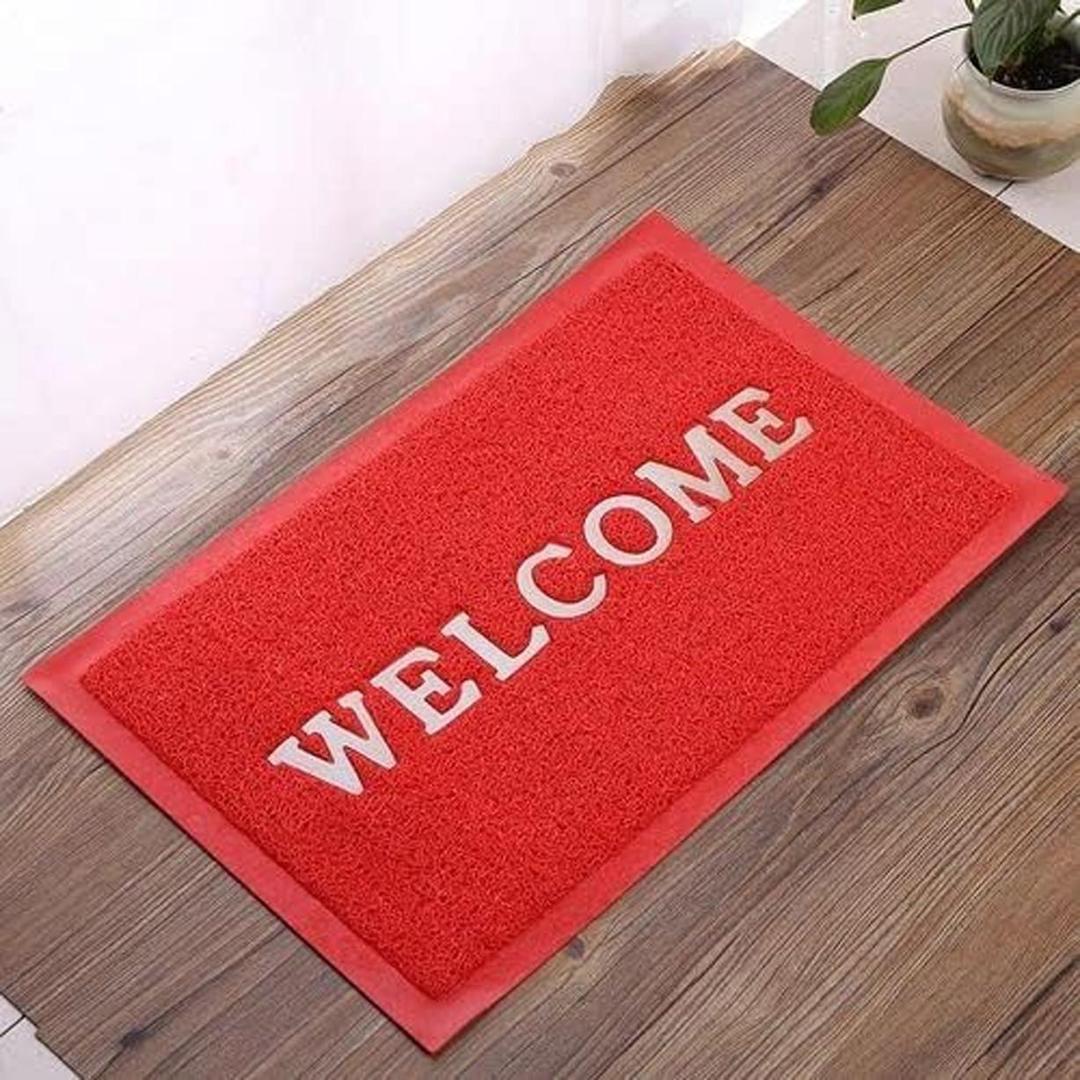 Welcome Door Mat – Sturdy Rubber Mat for Home Entrances