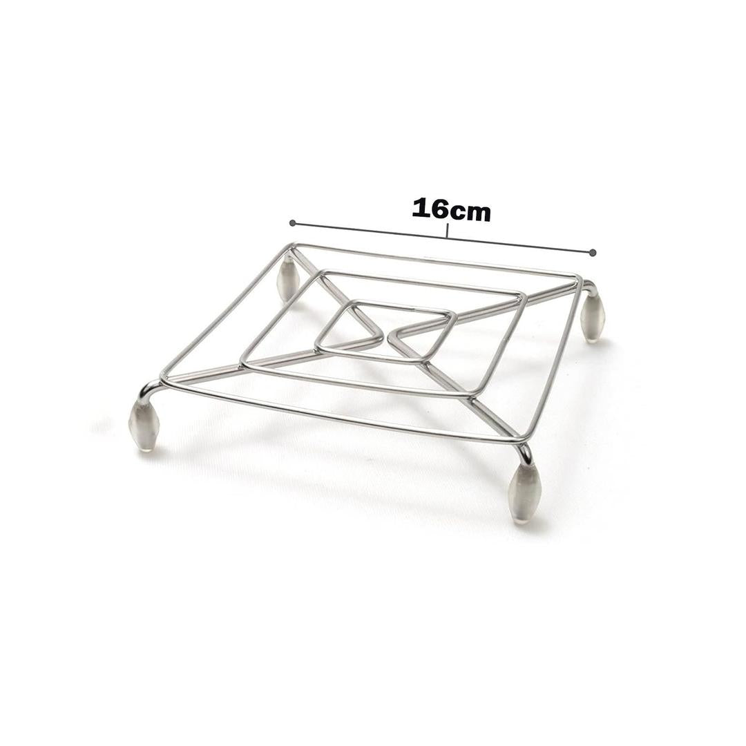 Stainless Steel Heat-Resistant Hot Pot Stand for Kitchen & Dining