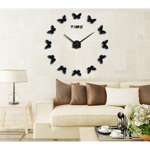 Butterflies Design DIY Acrylic Wall Clock – Transform Your Space