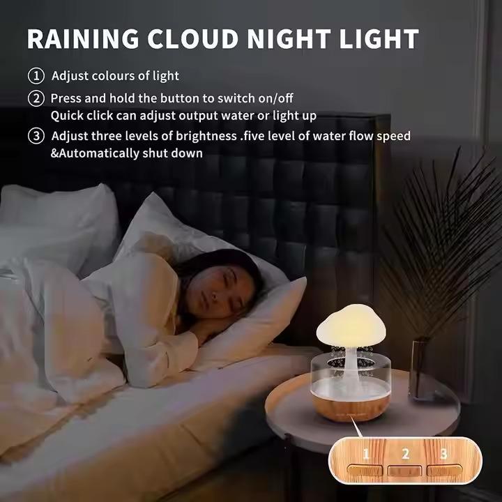 Cloud Rain Humidifier – Calm & Refresh Your Environment