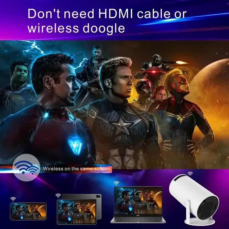 4K Smart Projector for Home Entertainment