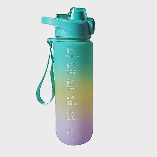 Stay Hydrated with 32oz Inspirational Water Bottle