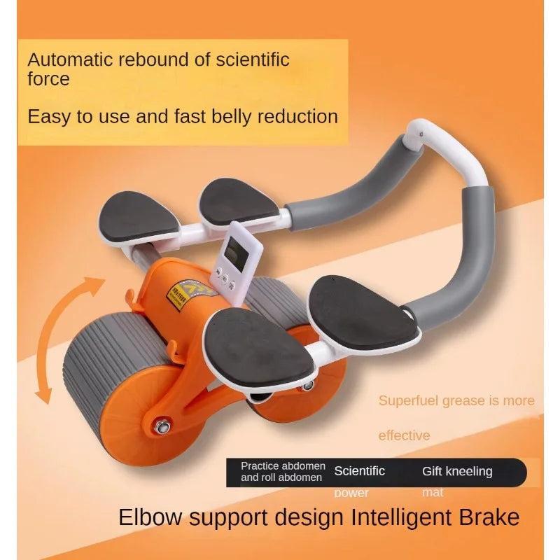 Auto Rebound Abs Wheel with Comfortable Elbow Support