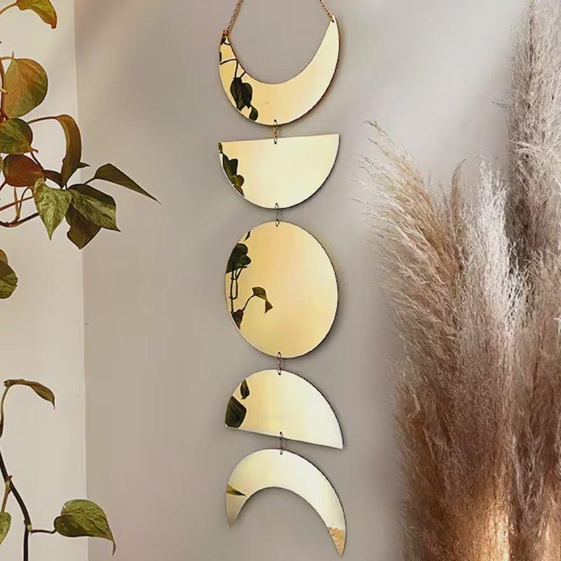 Acrylic Moon Cycle Wall Art – Stylish Lunar Wall Decoration