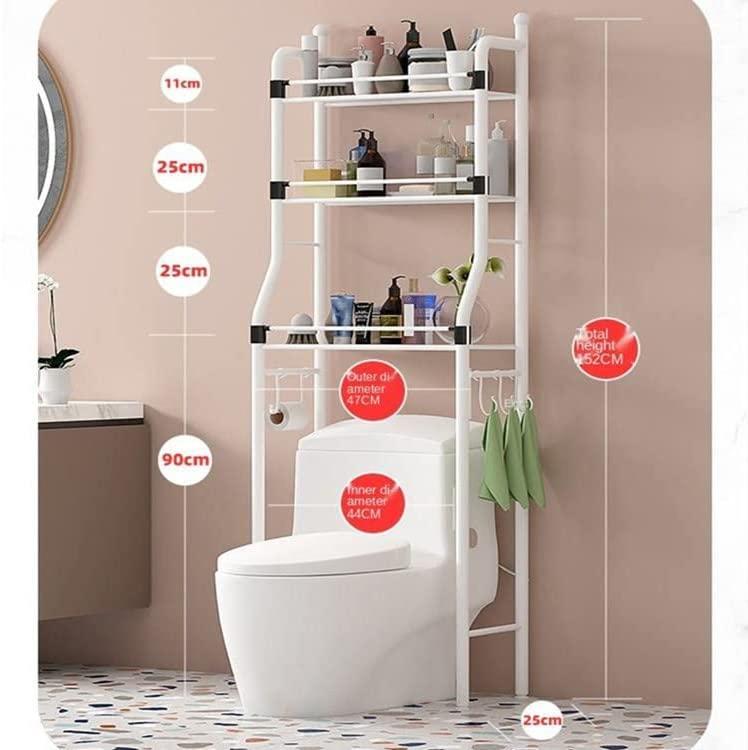 Multi-Functional 3-Tier Bathroom Rack