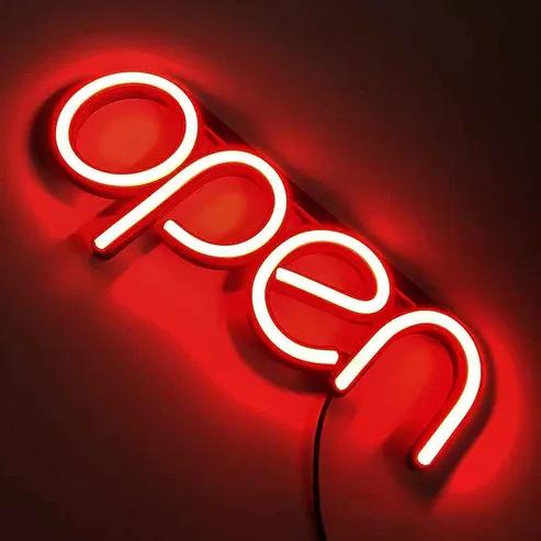 LED Open Neon Sign: Bright & Eye-Catching Light for Your Business