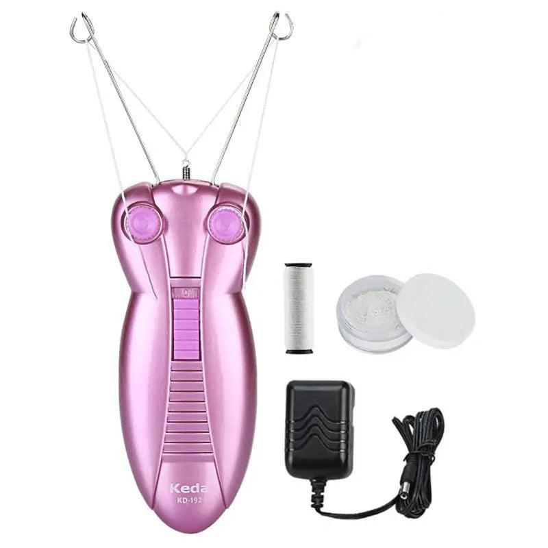 Ladies Facial Epilator & Beauty Massager - Electric Hair Remover