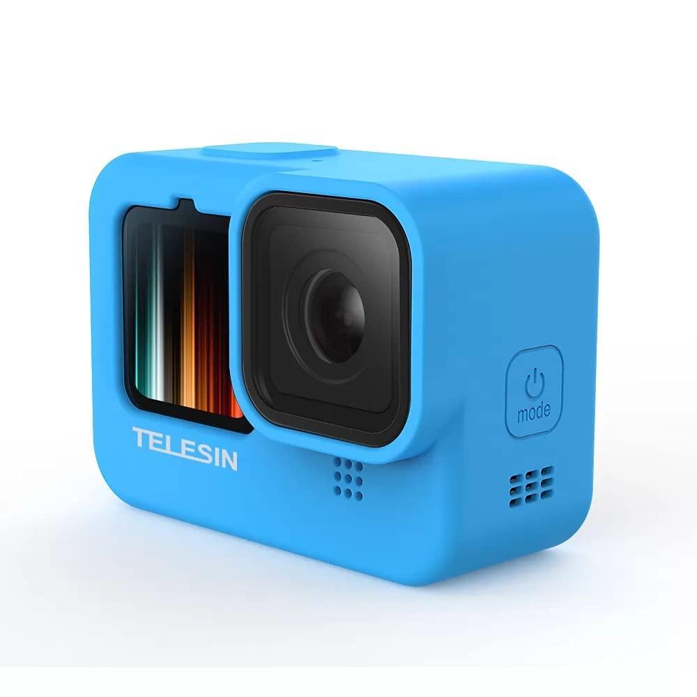 TELESIN Silicone Protective Case for GoPro HERO with Lens Cap & Lanyard