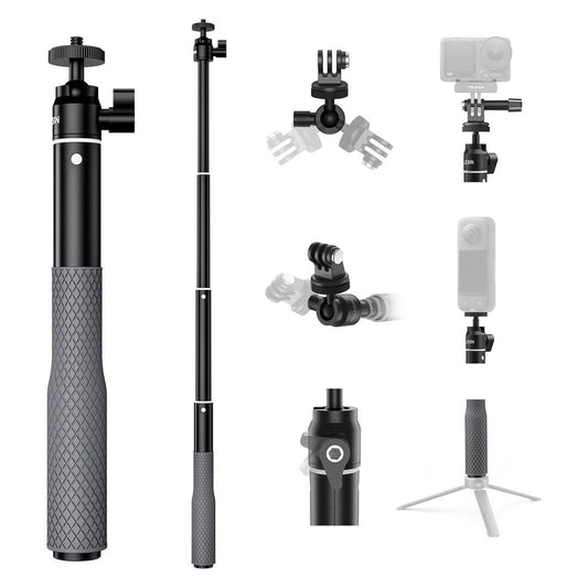 TELESIN Waterproof 360° Selfie Stick for GoPro & DJI Osmo