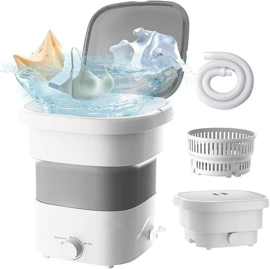 Portable Mini Washing Machine for Apartments & Travel