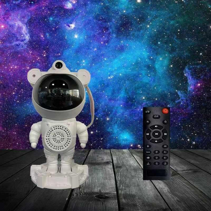 Astronaut Star Galaxy Projector – Cosmic Night Light for Bedroom