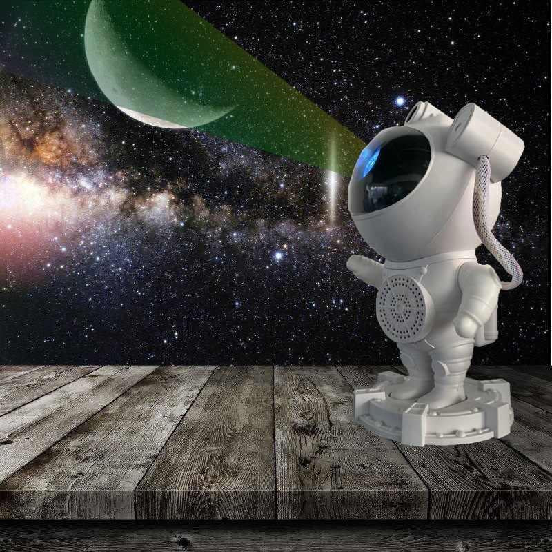 Astronaut Star Galaxy Projector – Cosmic Night Light for Bedroom