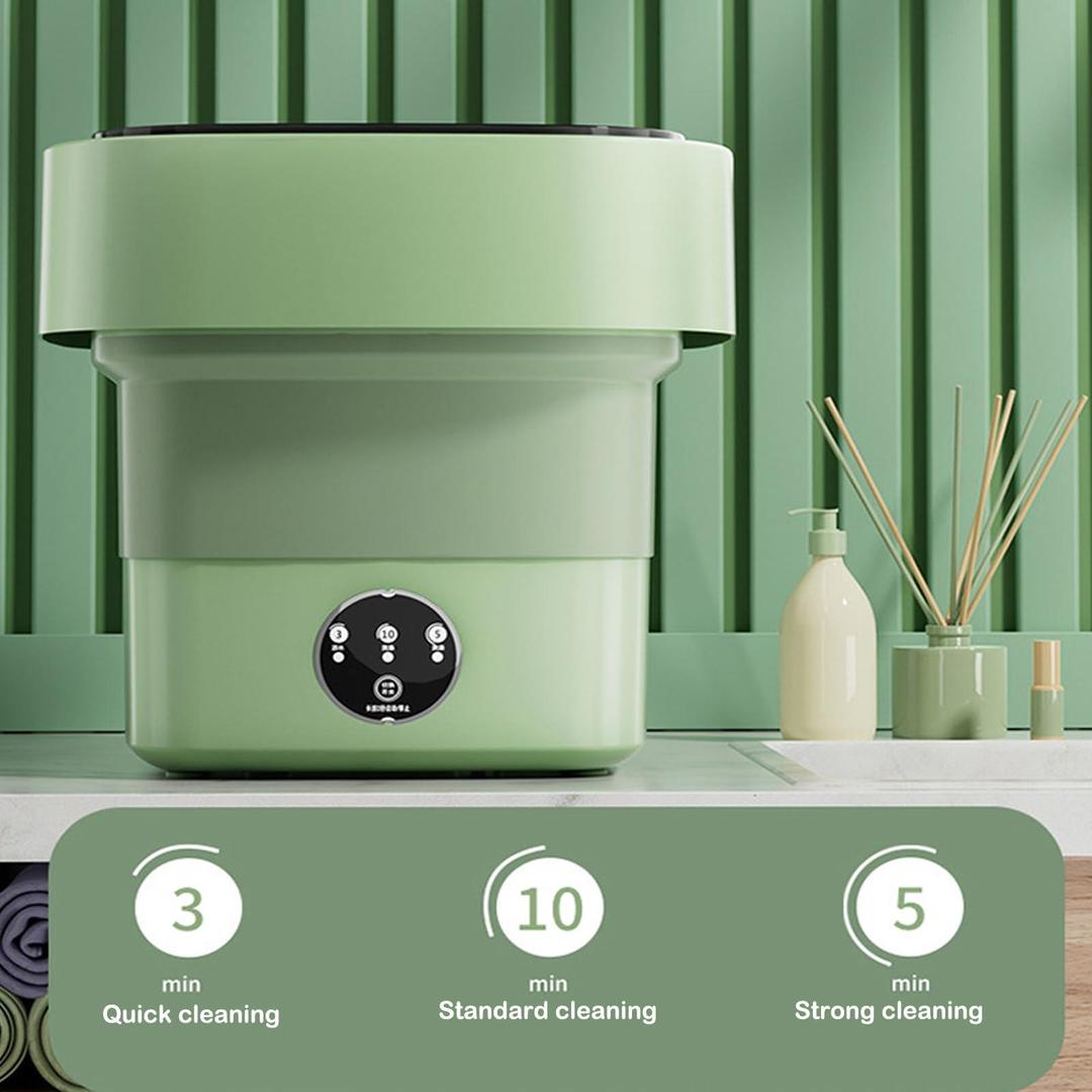 Foldable Mini Washing Machine – Ideal for Apartments and Dorms