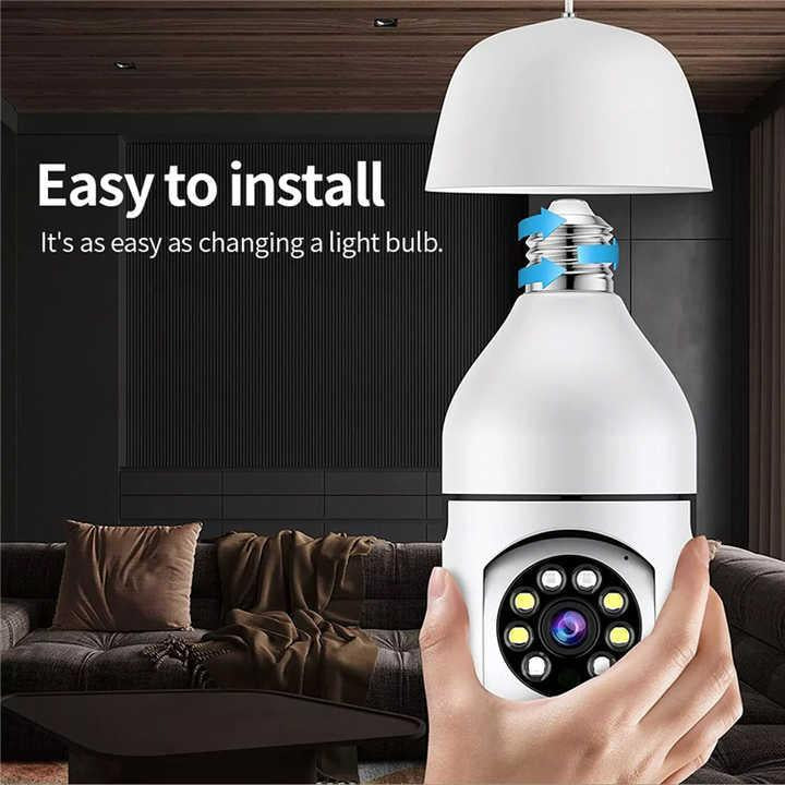 5G E-27 Smart Bulb Surveillance Camera