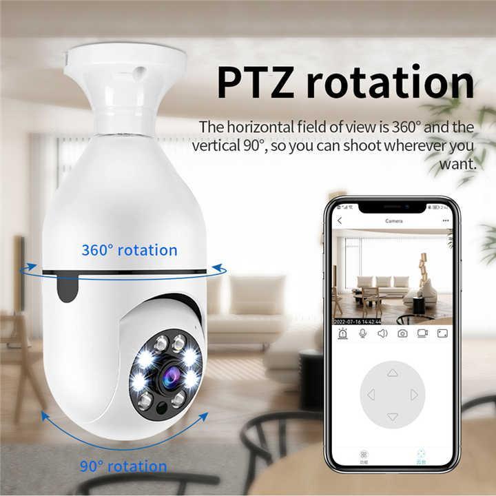 5G E-27 Smart Bulb Surveillance Camera