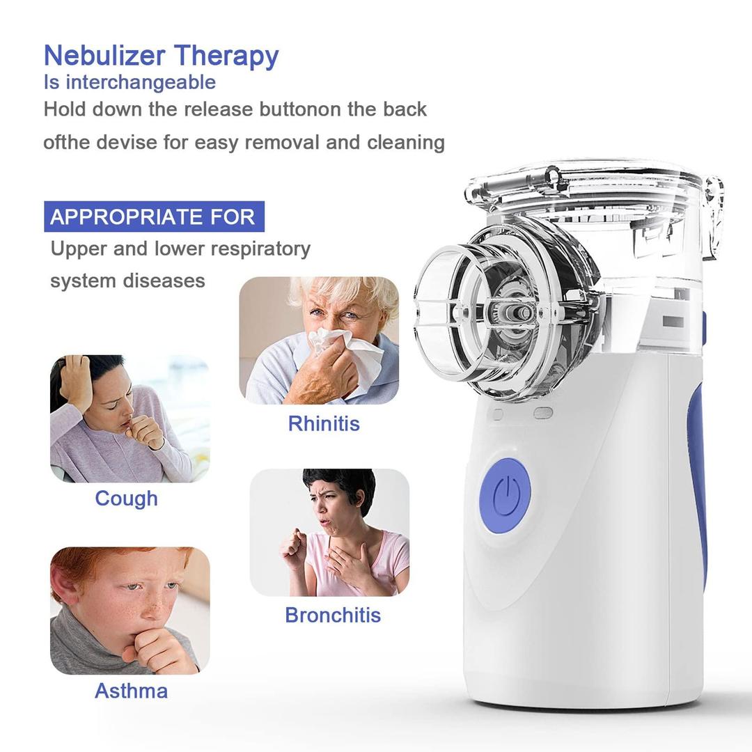 Compact Handheld Nebulizer for Easy Inhalation Relief