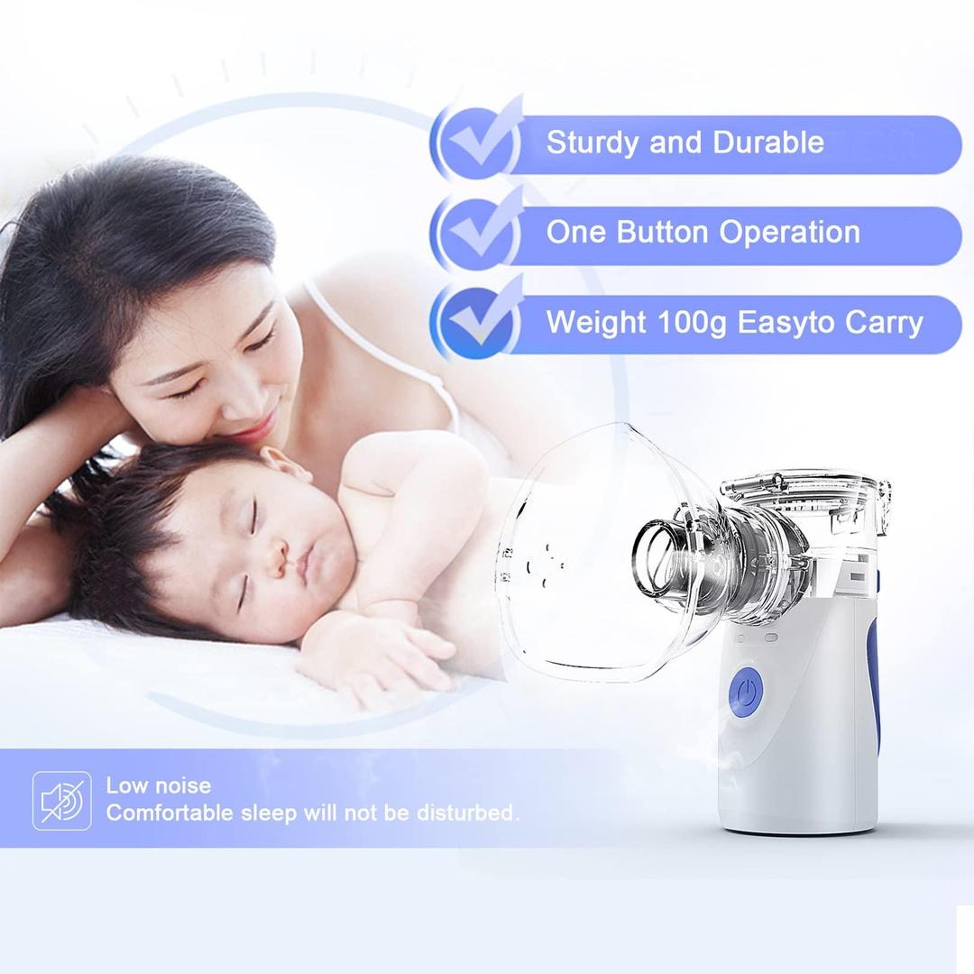 Compact Handheld Nebulizer for Easy Inhalation Relief