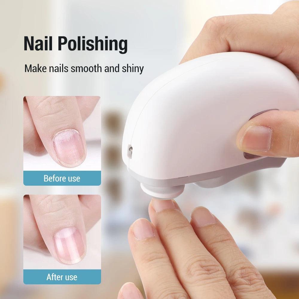 Electric Nail Clipper with Ergonomic Design for Comfortable Use