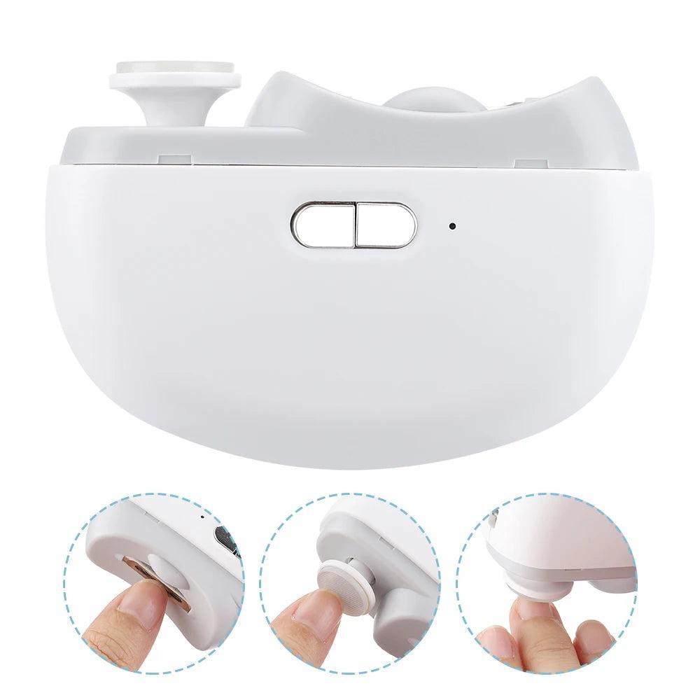 Electric Nail Clipper with Ergonomic Design for Comfortable Use