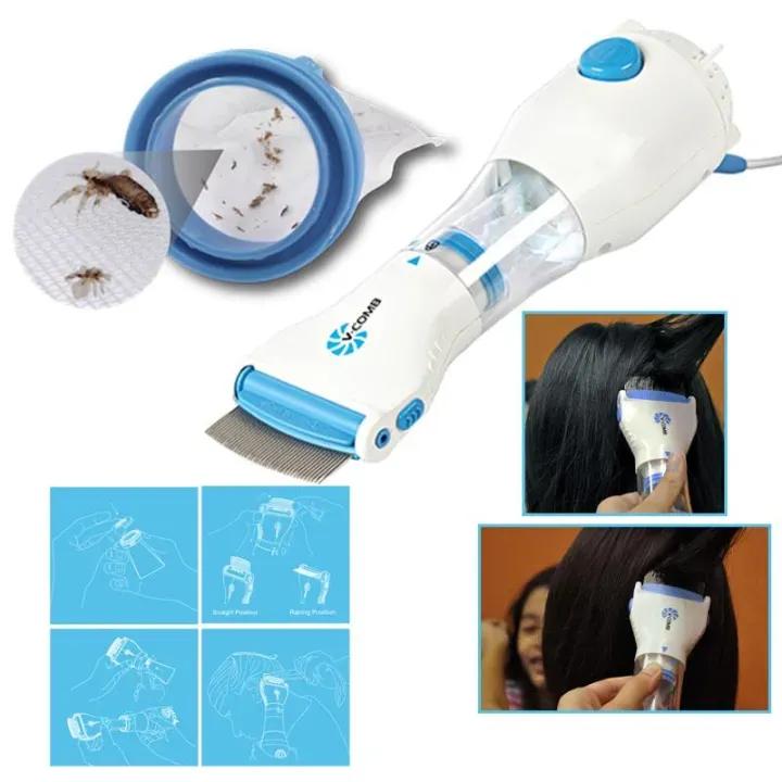 Licentiate V-Comb Electric Lice Comb – Detects & Prevents Lice Infestations