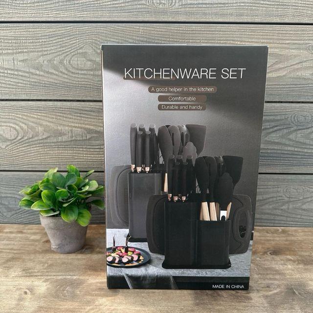 Nonstick 16-Piece Kitchen Utensil Set - Perfect for All Kitchens