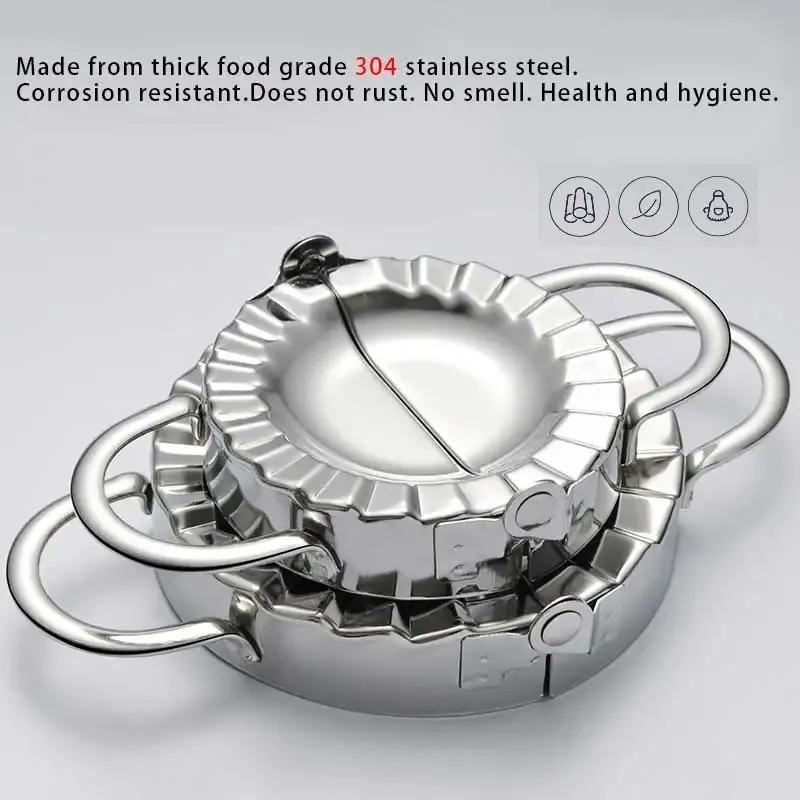 Stainless Steel Dumpling Press – Create Perfect Dumplings with Ease