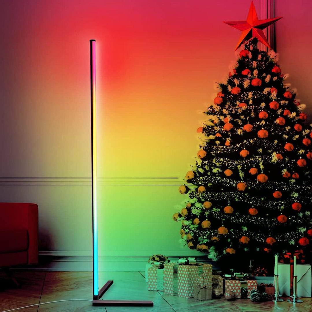 Stylish Corner Floor Lamp – Ideal for Living Room, Bedroom & Office