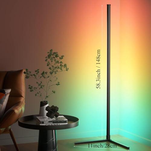 Stylish Corner Floor Lamp – Ideal for Living Room, Bedroom & Office