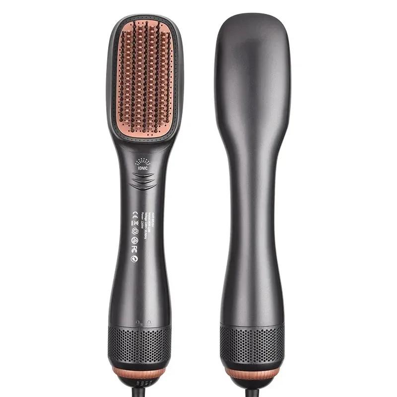 Electric Hair Dryer Brush with Ceramic Technology for Frizz-Free Hair