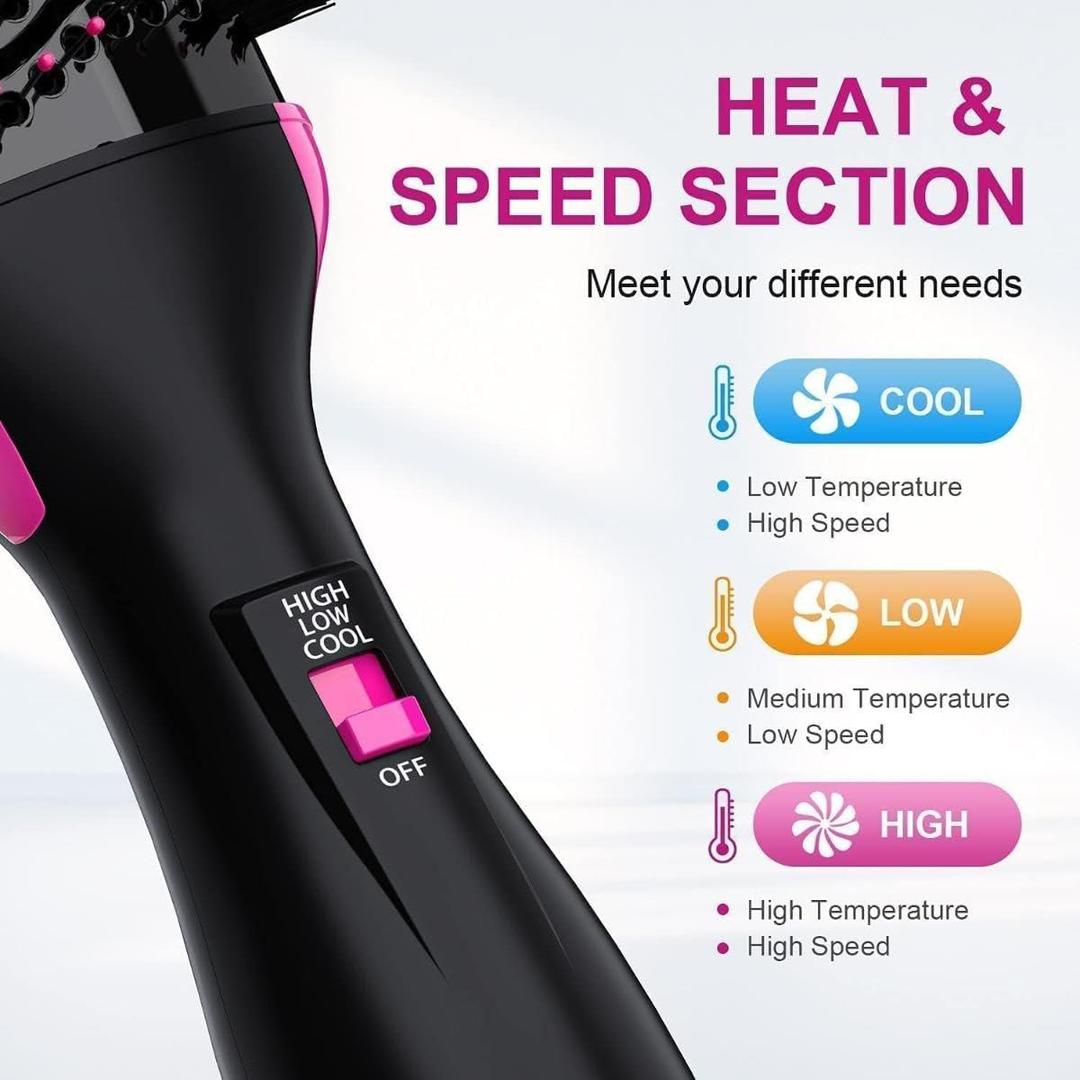 One-Step Hair Dryer and Volumizer Hot Air Brush for Perfect Styling