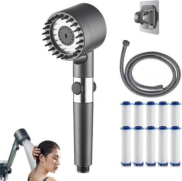 Miurixo Multi-Functional Massage Shower Head for Relaxation