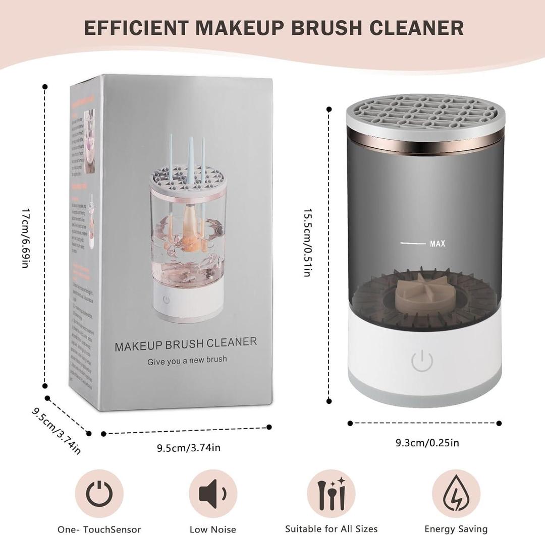 Electric Makeup Brush Cleaner – Fast & Efficient Cleaning Solution